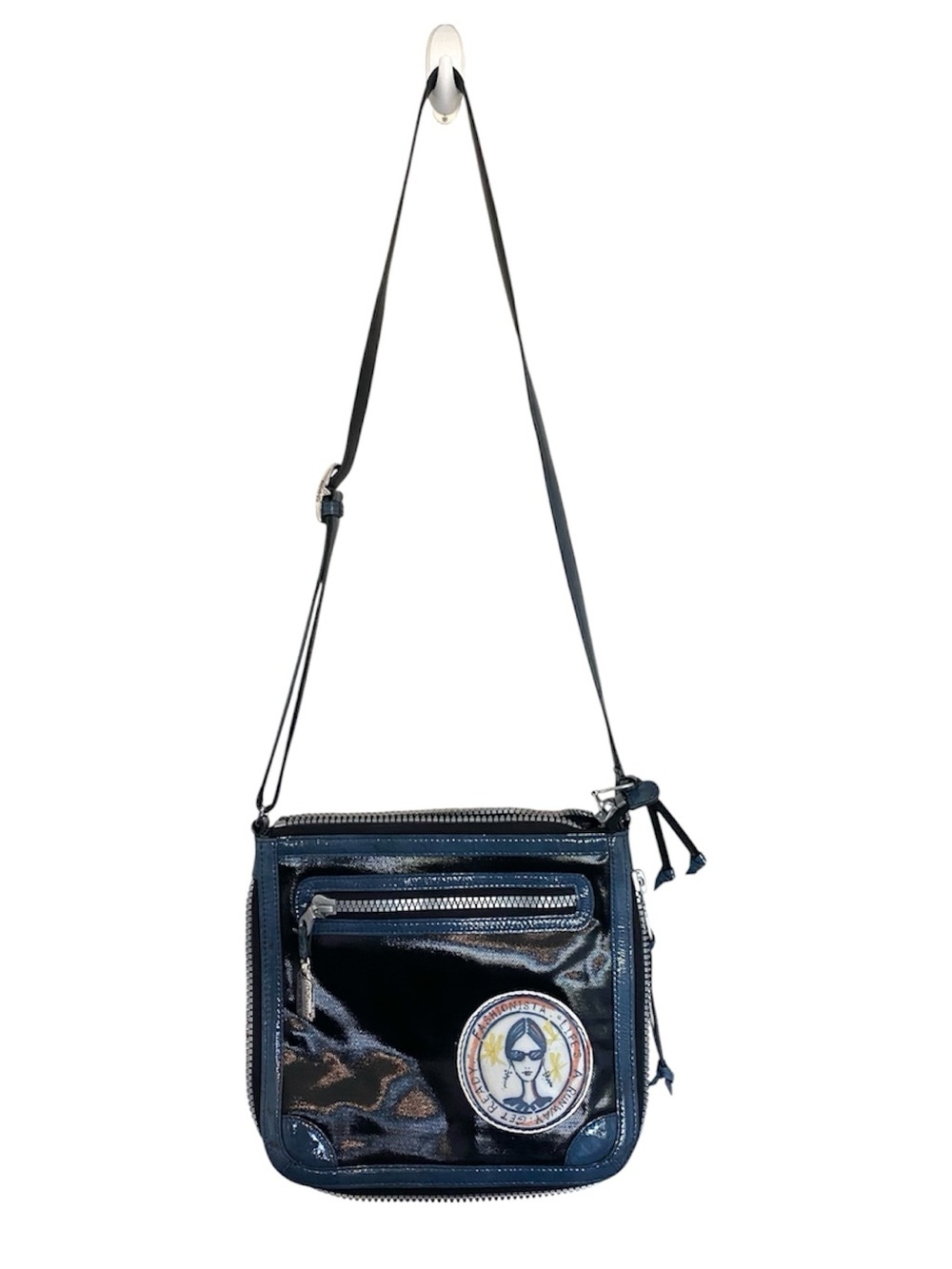 Brighton Leather Crossbody Handbag Fashionista Life's a Runway Purse E713499